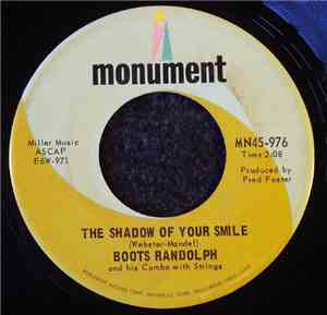 Boots Randolph And His Combo With Strings - The Shadow Of Your Smile
