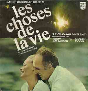Romy Schneider Et Michel Piccoli - Les Choses De La Vie