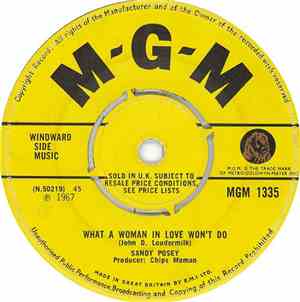 Sandy Posey - What A Woman In Love Won't Do