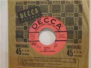 The Treble Chords - My Little Girl / Teresa