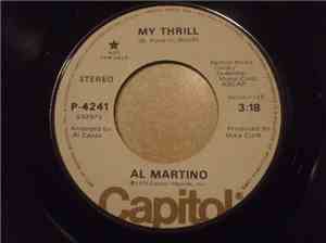 Al Martino - My Thrill / The More I See You
