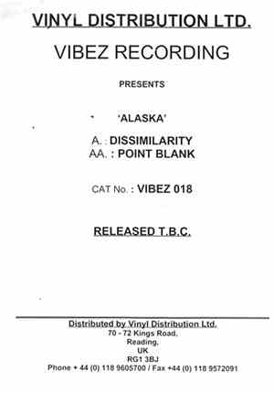 Alaska  - Dissimilarity / Point Blank