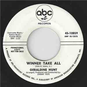 Geraldine Hunt - Winner Takes All / For Lovers Only