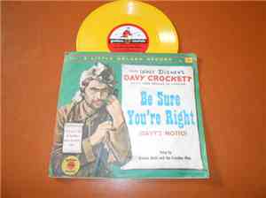 Jimmie Dodd And The Frontier Men - Be Sure You're Right (Davy's Motto)