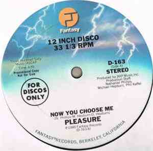 Pleasure  - Now You Choose Me