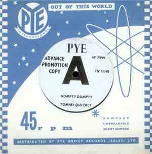 Tommy Quickly / Tommy Quickly & The Remo 4 - Humpty Dumpty