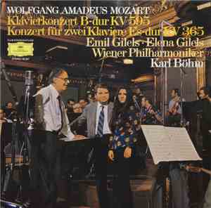 Wolfgang Amadeus Mozart, Emil Gilels ∙ Elena Gilels, Wiener Philharmoniker, ...