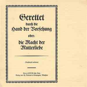 Elisabeth Biebl, Josef Knapp, Hieronymus Sulzhofer - Gerettet Durch Die Han ...