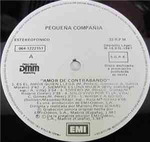 Pequeña Compañía - Amor De Contrabando