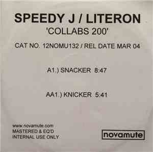Speedy J, Literon - Collabs 200
