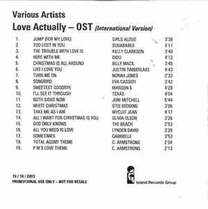 Various - Love Actually - OST (International Version)