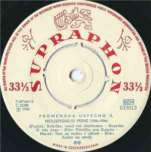Various - Promenáda Úspěchů II. - Nejúspěšnější Písně 1946–1966