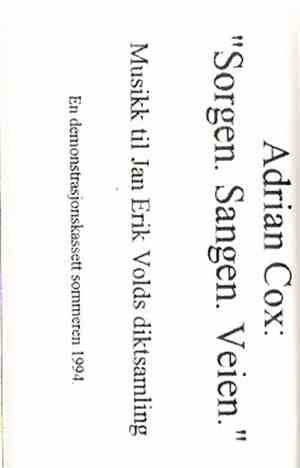 Adrian Cox - Sorgen. Sangen. Veien