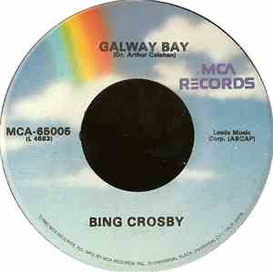 Bing Crosby - Galway Bay / My Girl's An Irish Girl