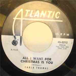 Carla Thomas - All I Want For Christmas Is You / Gee Whiz, It's Christmas
