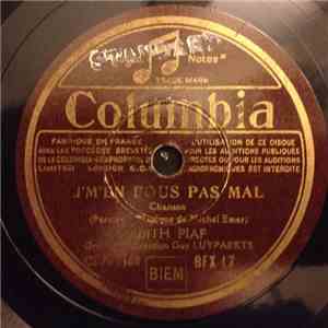 Edith Piaf - J'M'En Fous Pas Mal / Le Petit Homme