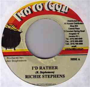Richie Stephens / Richie Stephens & Aisha Davis - I'd Rather / On My Own