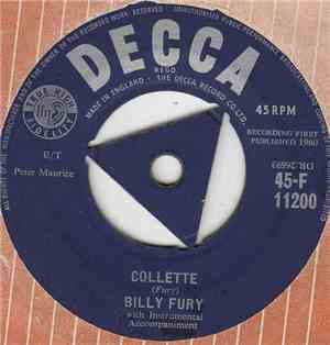 Billy Fury - Collette