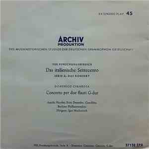 Domenico Cimarosa, Berliner Philharmoniker, Igor Markevitch - Concerto Per  ...