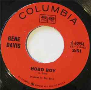 Gene Davis  - An Open Letter To Country Music DJ's / Hobo Boy