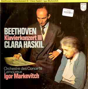 Clara Haskil, Igor Markevitch, Orchestre Des Concerts Lamoureux - Beethoven ...