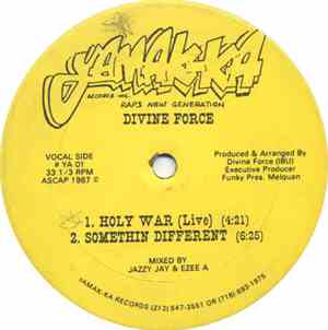 Divine Force - Holy War (Live) / Somethin Different
