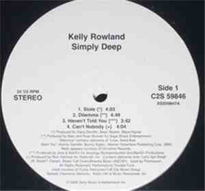 Kelly Rowland - Simply Deep