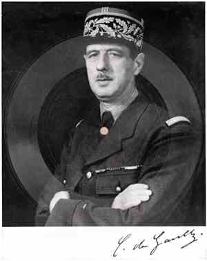 Charles De Gaulle - Souvenir Historique