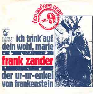 Frank Zander - Ich Trink' Auf Dein Wohl, Marie / Der Ur-Ur-Enkel Von Franke ...