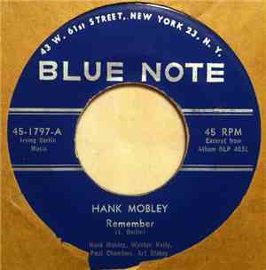 Hank Mobley - Remember / Dig Dis
