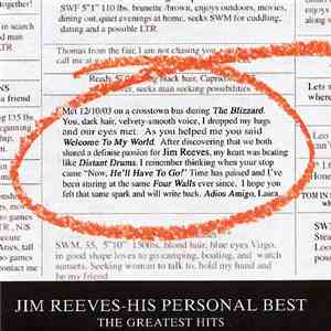 Jim Reeves - His Personal Best - The Greatest Hits