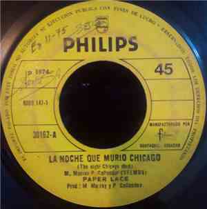 Paper Lace - The Night Chicago Dies = La Noche Que Murio Chicago / Billy, D ...