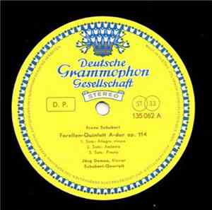 Schubert - Jörg Demus, Schubert-Quartett, Amadeus-Quartett - Trout Quintet, ...