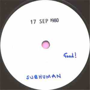 Throbbing Gristle - Subhuman / Something Came Over Me