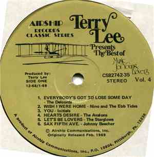 Various - Terry Lee Presents Music For Young For Lovers Volume 4
