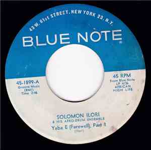 Solomon Ilori & His Afro-Drum Ensemble - Yaba E (Farewell)