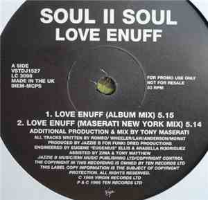 Soul II Soul - Love Enuff