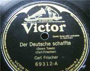 Carl Frischer - Der Deutsche Schaffte / Fliegentüten Heinrich