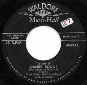 Loren Becker with Enoch Light /  Knuckles O'Toole - The Song Of Daniel Boon ...