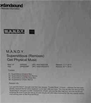 M.A.N.D.Y. - Superstitious Remixes