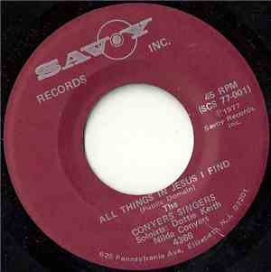 The Conyers Singers - All Things In Jesus I Find / My Faith Looks Up To The ...