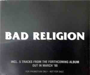 Bad Religion - No Substance- 5 Tracks Roughmixes Promo