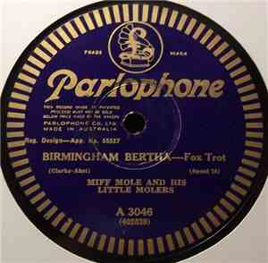 Miff Mole And His Little Molers / Louis Armstrong & His Orchestra - Birming ...