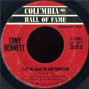 Tony Bennett - I Left My Heart In San Francisco / I Wanna Be Around