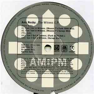 Ann Nesby - Witness EP