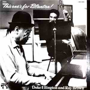 Duke Ellington - Ray Brown - This One's For Blanton