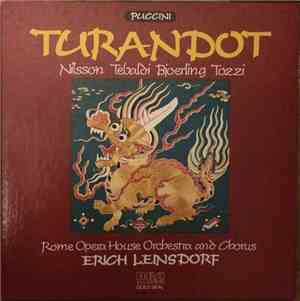 Giacomo Puccini, Birgit Nilsson, Renata Tebaldi, Giorgio Tozzi, Jussi Björl ...