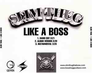 Slim Thug - Like A Boss