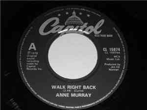 Anne Murray - Walk Right Back