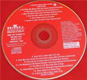 Various - BMG Pop Promo CD Volume #35 (February 1998)